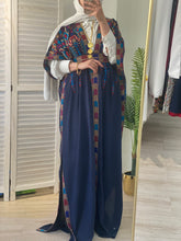 Elegant Navy Bisht
