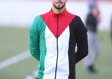 Palestinian Flag Zip Up Sweatshirt Jacket