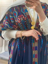 Elegant Navy Bisht