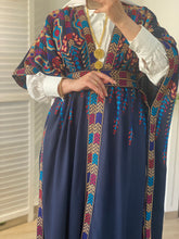Elegant Navy Bisht