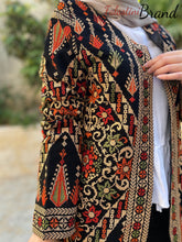 Elegant Palestinian Colorful Embroidered Jacket