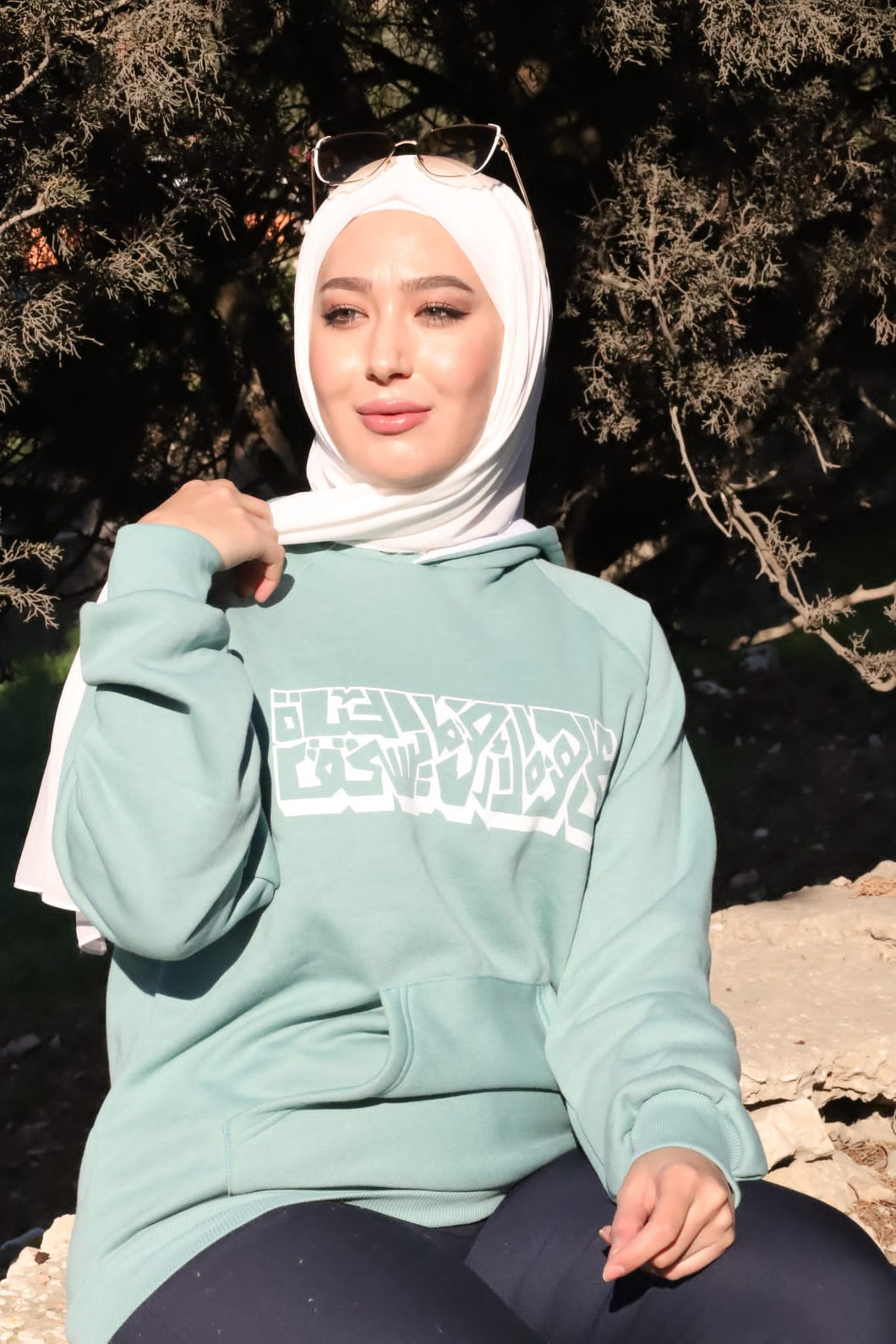 Blozty Falasteniah Hoodie Sweatshirt (3ala hathihi al2ard)