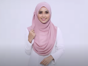 The Amazing Instant Hijab High Quality Ready Made Hijab Islamic Scarf